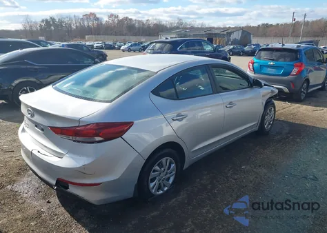 2018 Hyundai Elantra Se из США, поврежденный, VIN KMHD74LF2JU522445